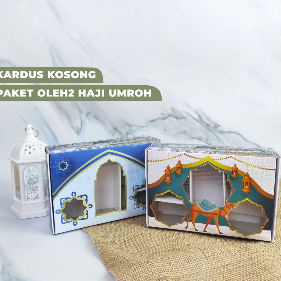 

KUALITAS TANPA KOMPROMI Dus kosong oleholeh Umroh Haji Custom Box model ukuran 5 Sekat Tebal Harga Terbaik Model Beragam