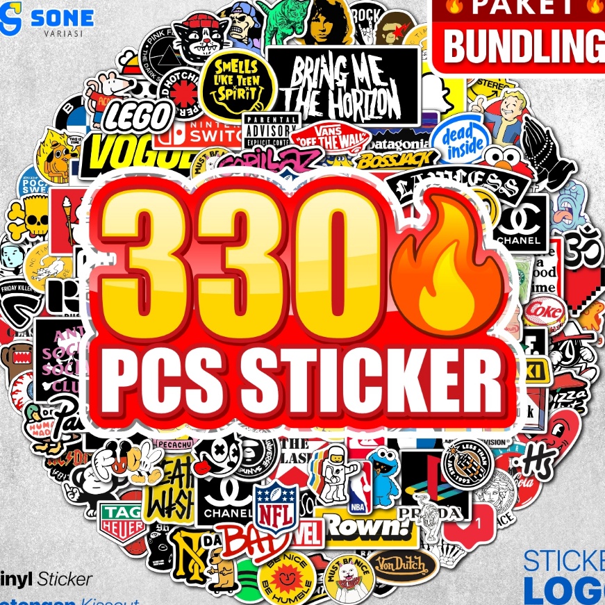 

Gila Stiker Pack Hypebeast Aesthethic Vinyl Wateroof Sticker untuk Dekorasi Koper Laptop Casing Handphone