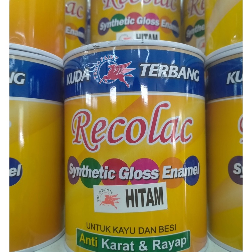 

KP8 Cat minyak RECOLAC KUDA TERBANG putih1KG