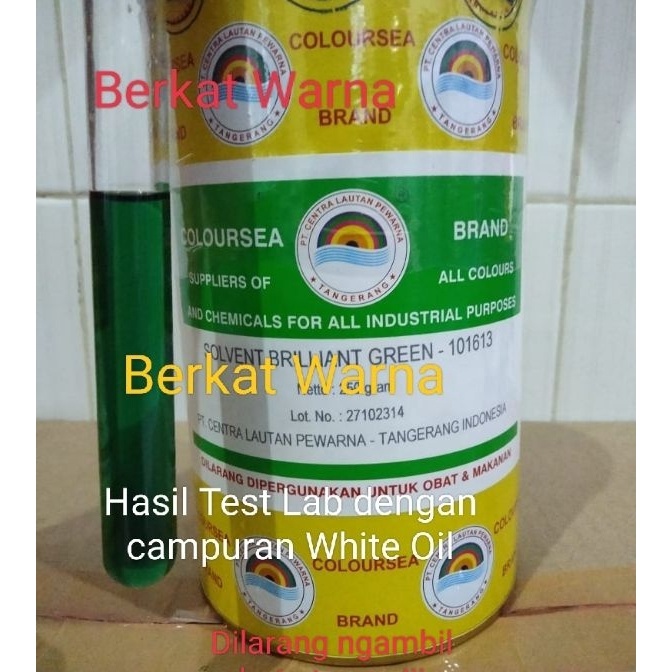 

KF7 Pewarna Minyak Soent Brilliant Green 11613 Coloursea Powder