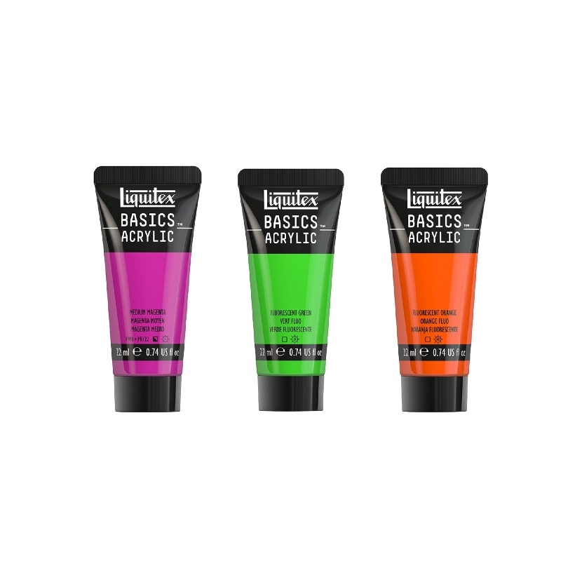 

HJ6 Liquitex Basics 22ml Acrylic Color Paint 22