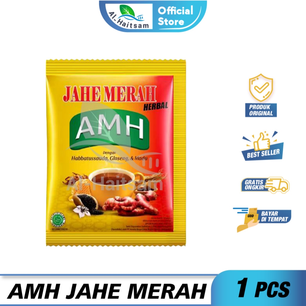 

Jahe merah AMH Sachet