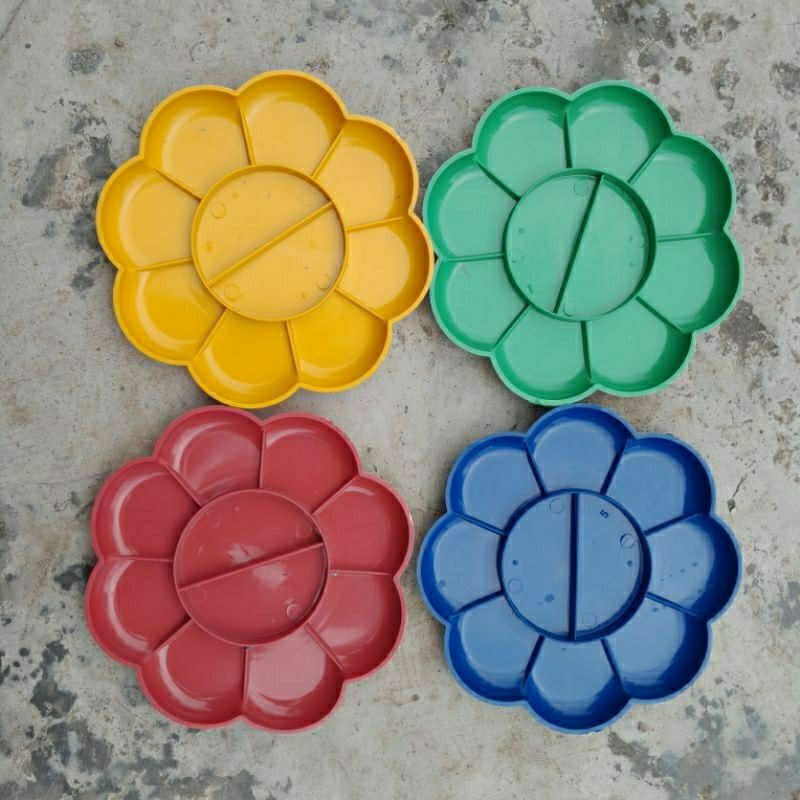 

Palet lukis motif bunga