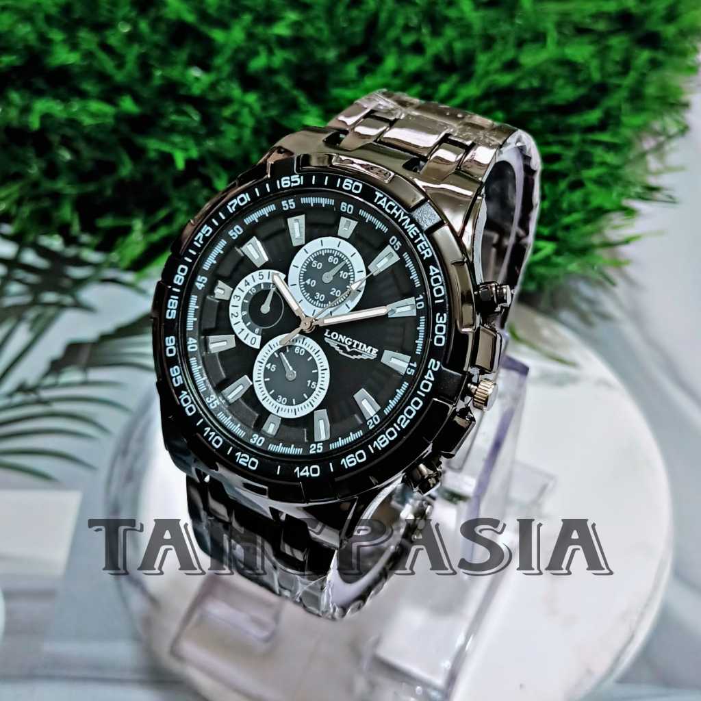 Terbaru Jam Tangan Pria Tali Rantai Casual Jam Tangan Pria Longtime Jam Tangan Cowok Jam Tangan Pria