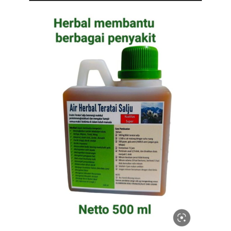 Air Teratai Salju air Herbal Super khasiat tinggi untuk Darah tinggi  kolesterol