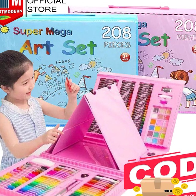 

HJ6 Alat Lukis Set Art 2 PCS Crayon Oil Paste Pensil Warna Pensil Warna Cair Anak Mewarnai