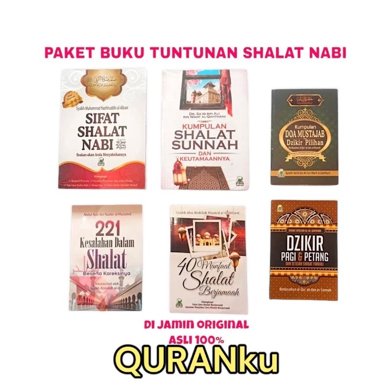 Paket Buku Tuntunan Shalat Nabi