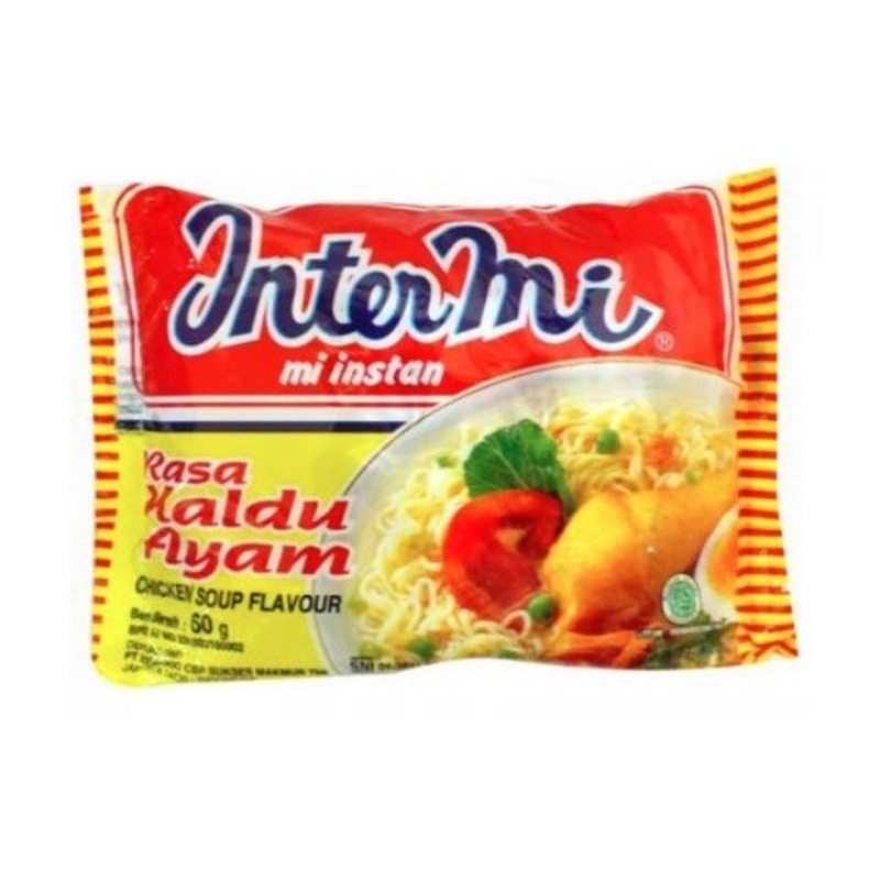 

Mie Kuah Intermi Kaldu ayam 55 gram