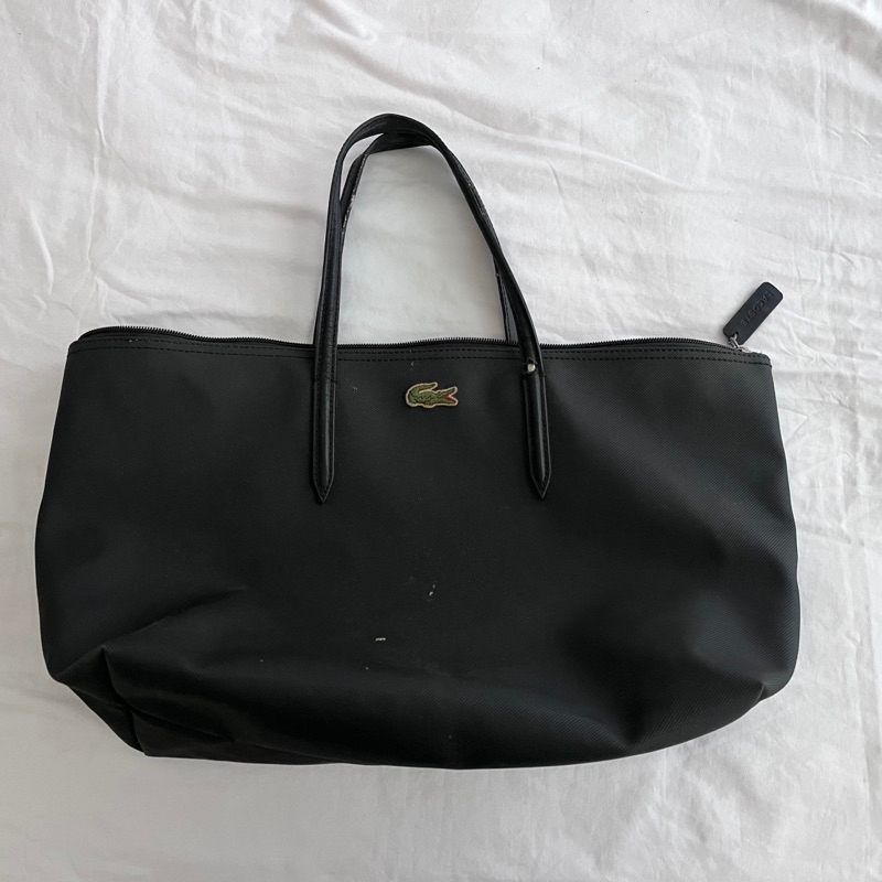 tas tote bag hitam branded preloved second