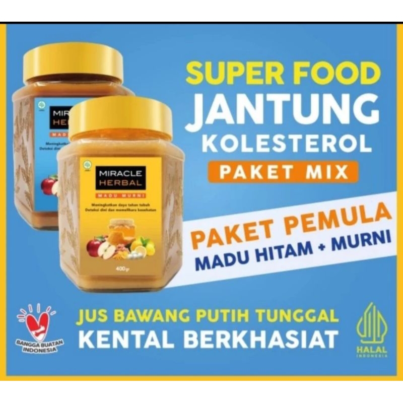 

MIRACLE MADU HITAM DAN MADU MURNI