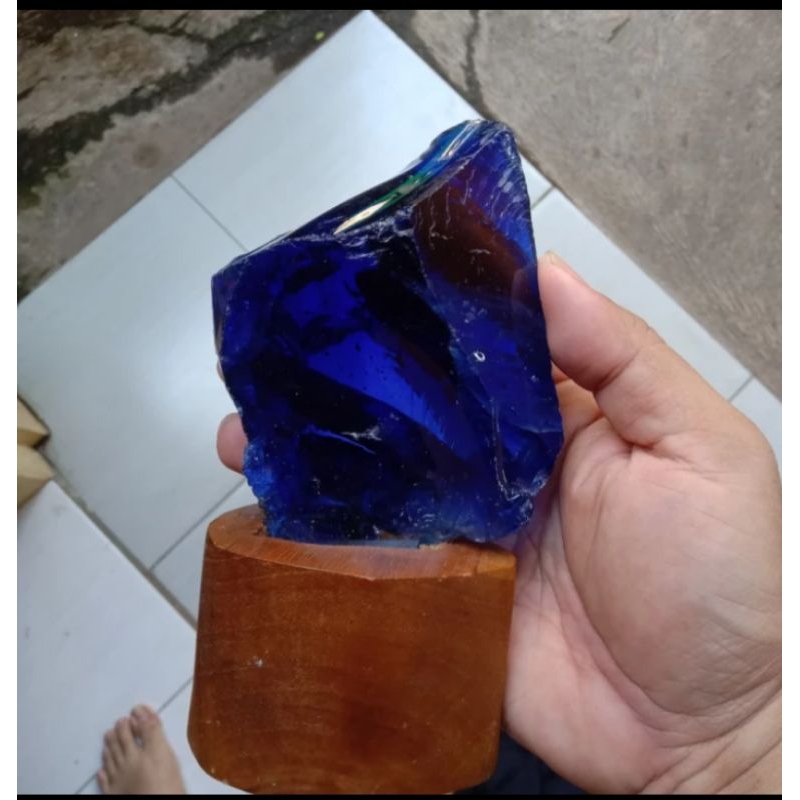 koleksi pajangan batu unik king safire