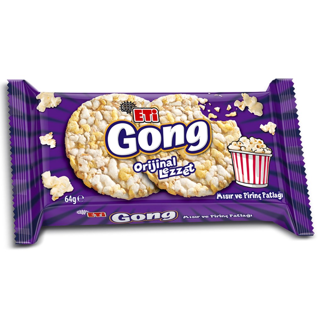 

Eti Gong popcorn padat aneka varian rasa 100% Original Turki