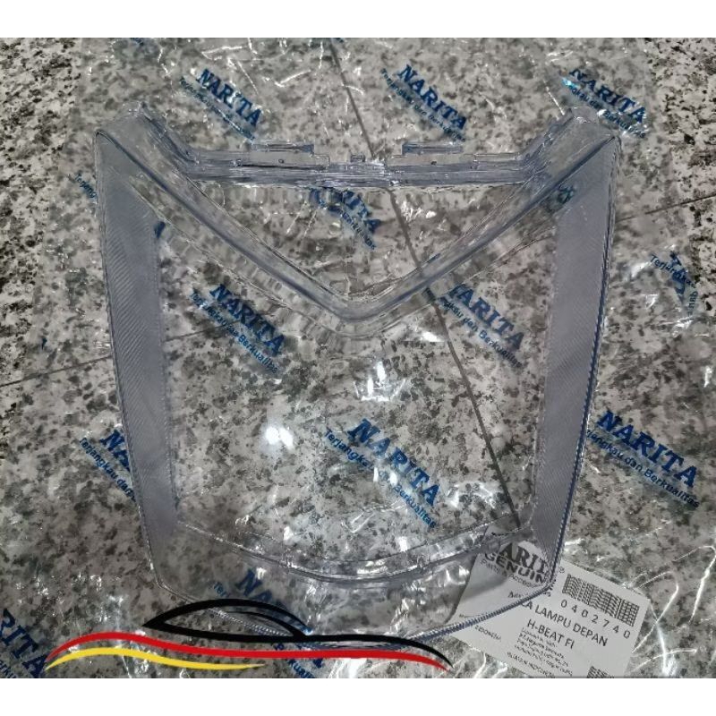 kaca mika lampu depan Beat fi 2013-2015