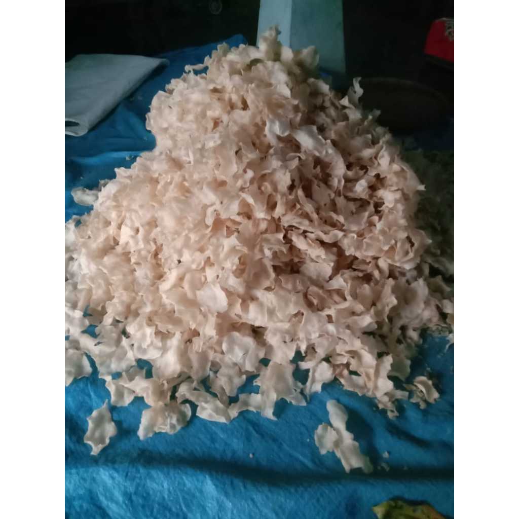 

krupuk gadung mentah rasa original kualitas terjamin enak,gurih dan tipis isi 900gram harga murah meriah