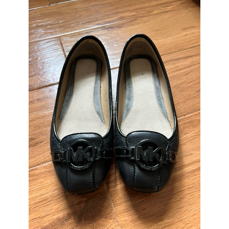 Michael Kors Fulton Flat Shoes Original Authentic Genuine Leather Sepatu Flat Shoes Kulit Asli Wanit