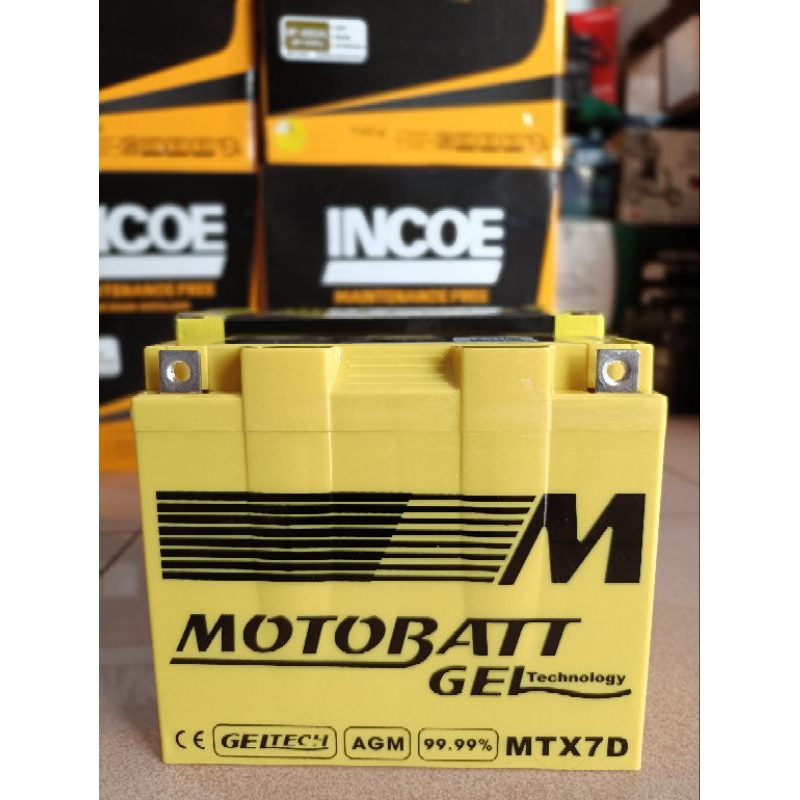 Aki Motobatt MTX7D utk Honda Tiger Revo, Tiger 2000