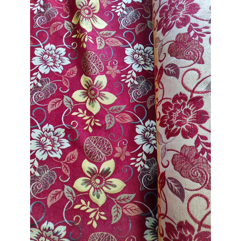 RK KAIN KURSI BENANG EMAS / KAIN SOFA BLUDRU METERAN / KAIN BELUDRU MURAH/50CM