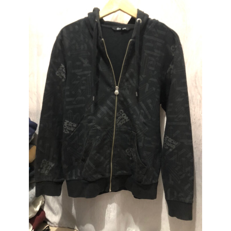 Hoodie Zipper AOP CONVERSE size L(second)