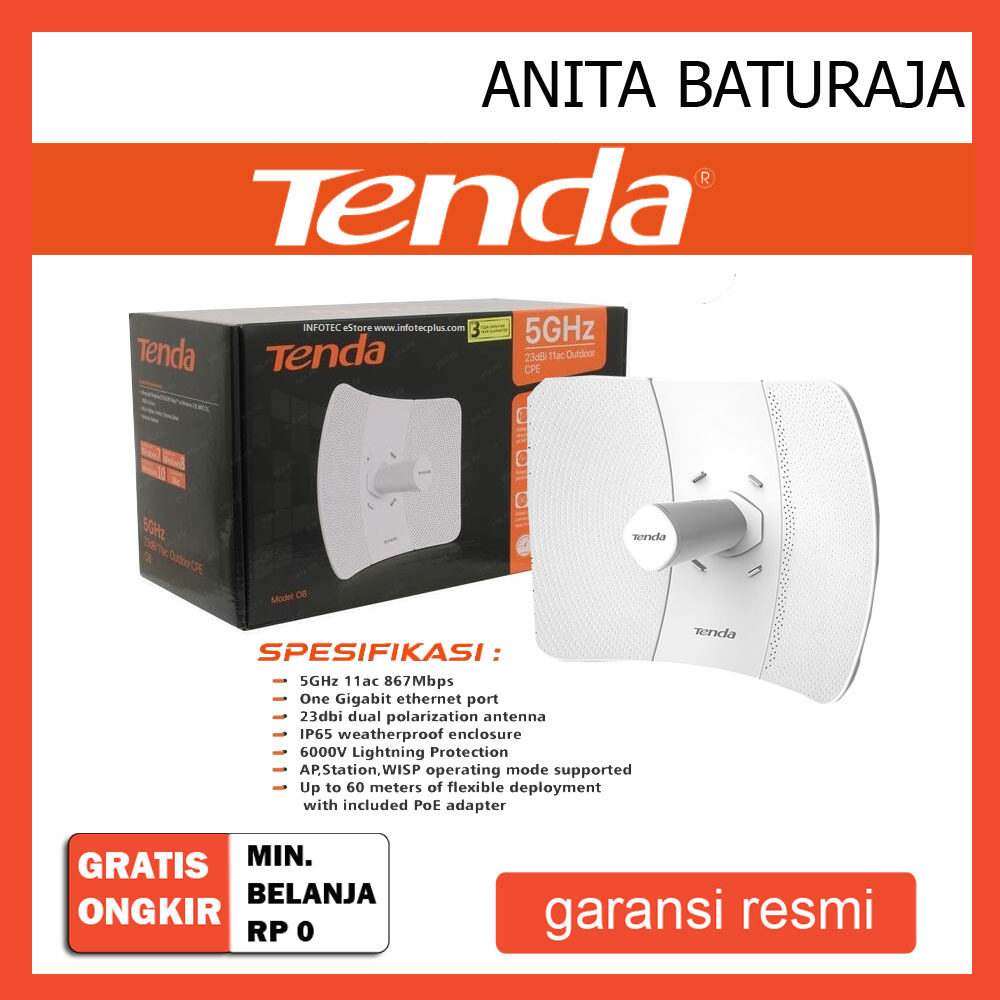Tenda 09 AP 5GHz CPE 09 11AC Router 23dBi Gigabit Outdoor WiFi