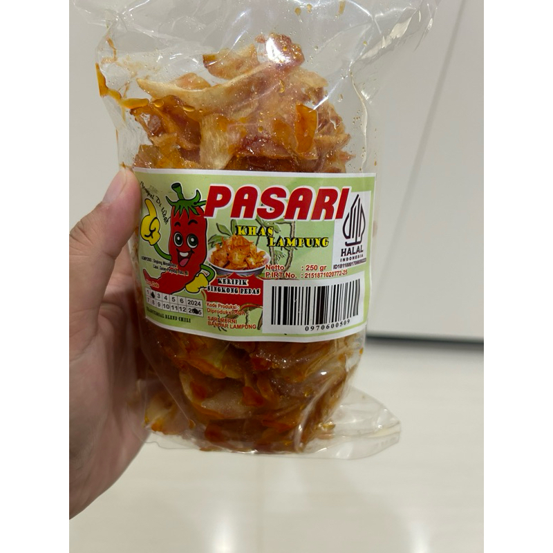 

Keripik Singkong Pedas 250gr