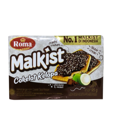 

Roma Malkist Crackers Cokelat Kelapa 95g