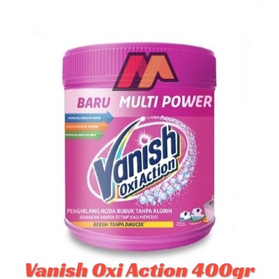 HARGASPESIAL Vanish Powder Oxi Action 4gr Bubuk Pink Penghilang Noda Pakaian