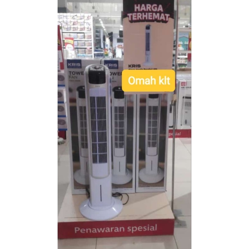 kris tower fan kipas angin lantai jumbo pedestal fan kipas berdiri dengan remote