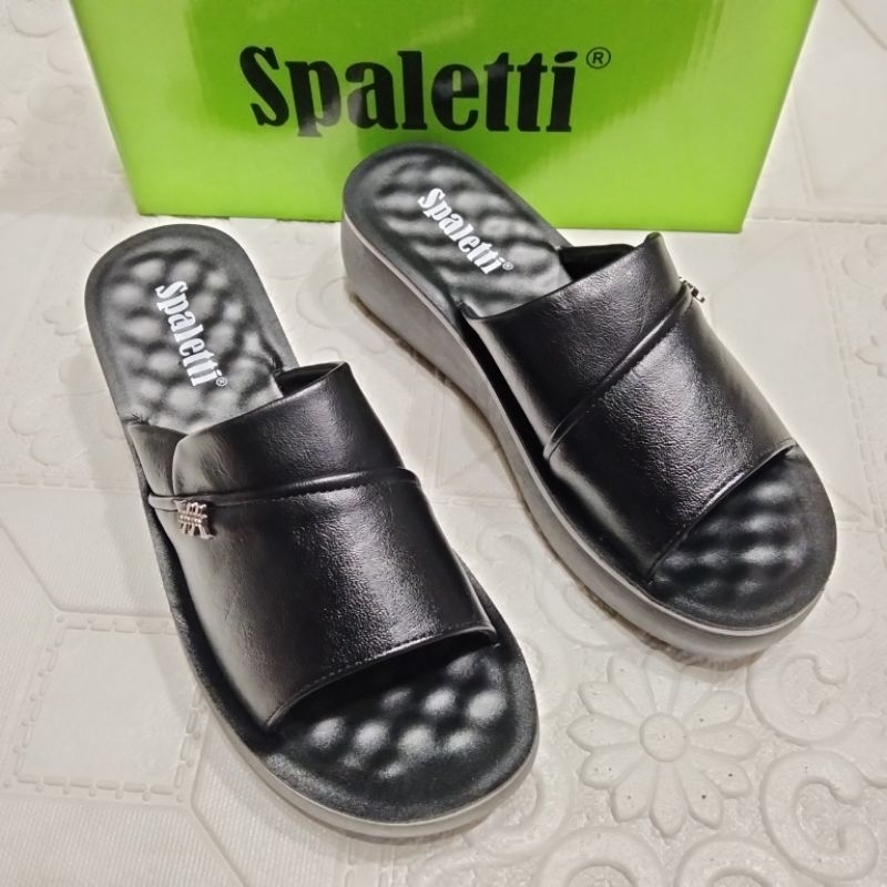 SANDAL SPALETTI WANITA / SANDAL IMPORT WANITA / SPALETTI WEDGES