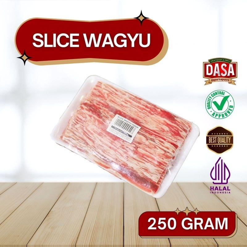 

Beef Slice Wagyu Meltiq Daging Sapi Iris