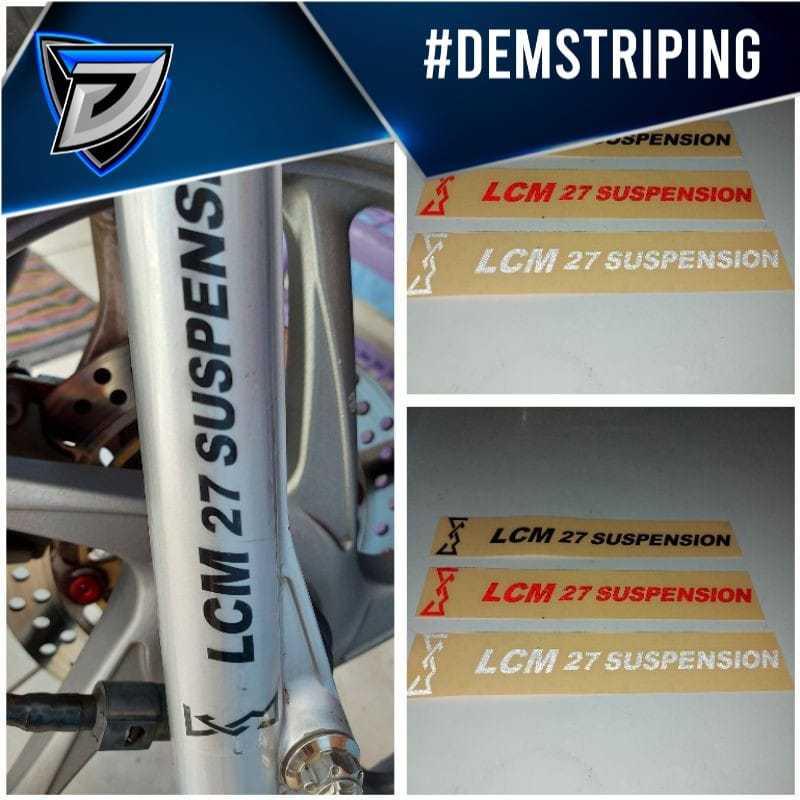 STICKER LCM 27 SUSPENSION CUTTINGSTICKER CUTTING SHOCK LCM 27 SUSPENSION