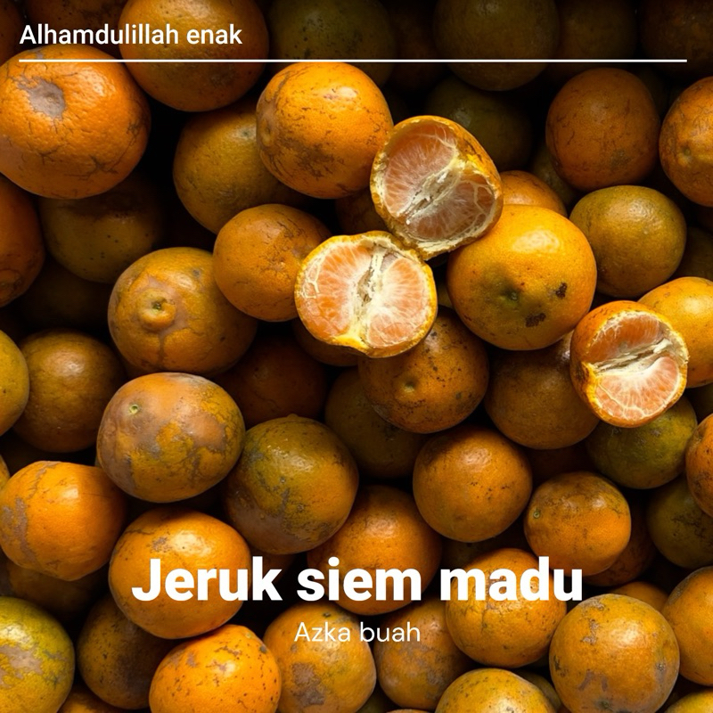 

jeruk siem madu madu manis
