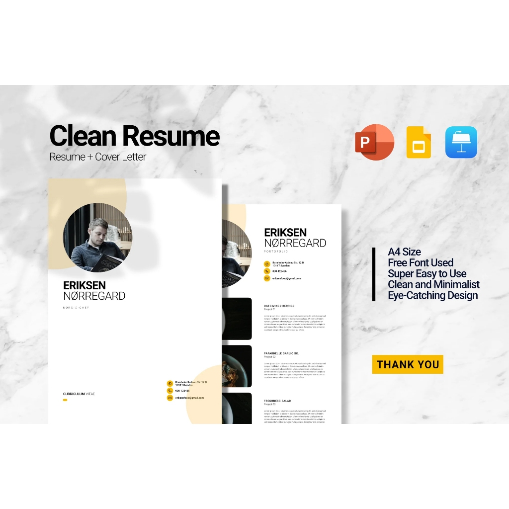 Presentasi Portofolio dan CV | Power Point | Keynote | Business Plan | Google Slides | PPT | PORTOFO