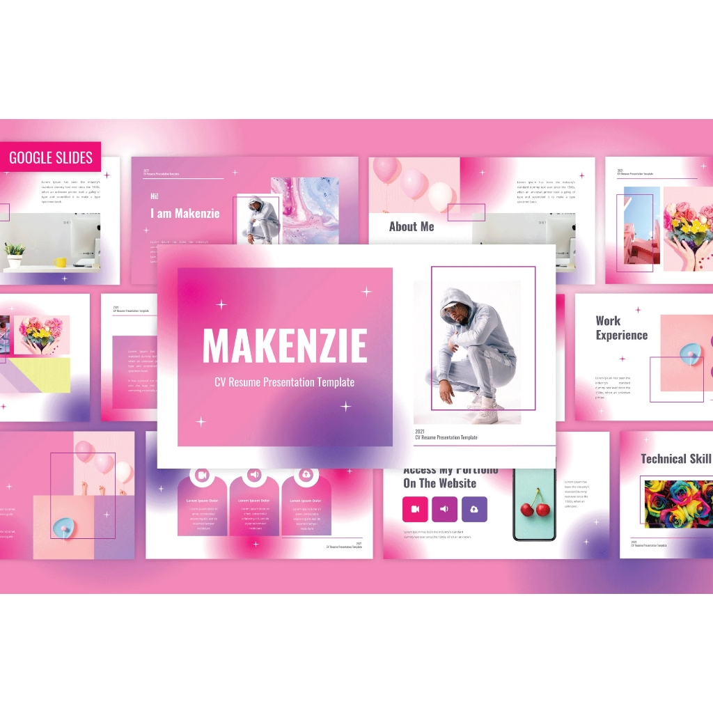 Presentasi Portofolio dan CV | Power Point | Keynote | Business Plan | Google Slides | PPT | PORTOFO