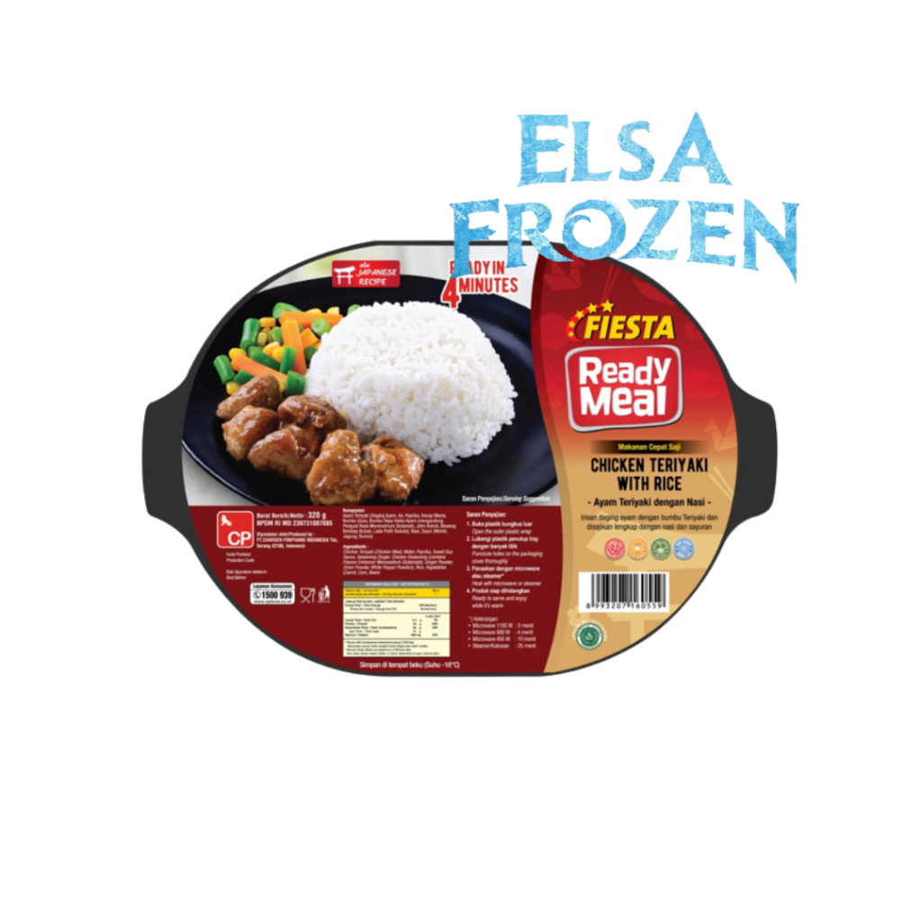 

READY MEAL RICE WITH CHICKEN TERIYAKI FIESTA 320GR HARGA PROMO