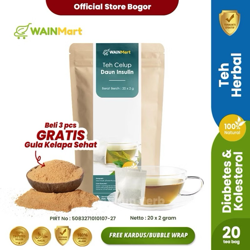 

ANTI DIABETES !!! Teh Daun Insulin Obat Diabetes dan Anti-Kanker