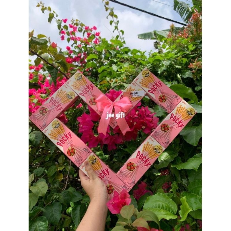 

Pocky love 8 pcs/hadiah ultah, anniversary, wisuda, hari ibu, hari guru dll