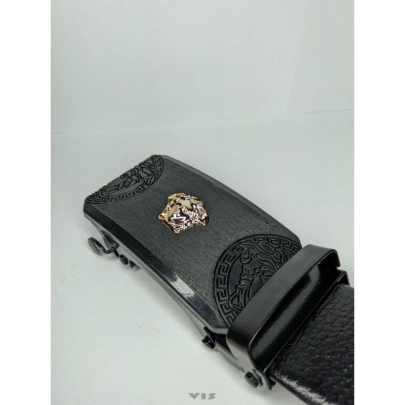 IKAT PINGGANG PRIA - IKAT PINGGANG KULIT - IKAT PINGGANG WARNA HITAM - IKAT PINGGANG BANREL - IKAT P