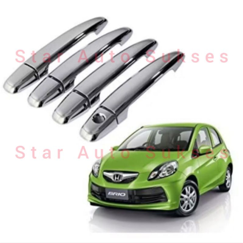 COVER HANDLE  HONDA BRIO TAHUN 2012-2017 FULL CHROME