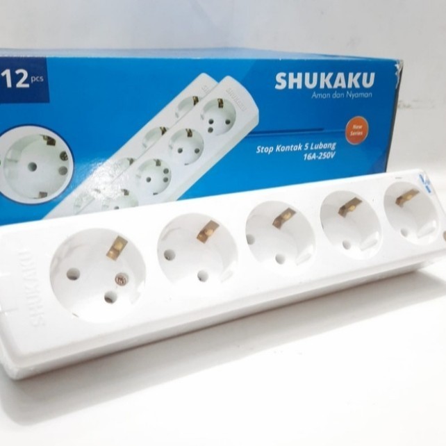 STOP KONTAK 5 LUBANG SHUKAKU/TERMINAL 5 L