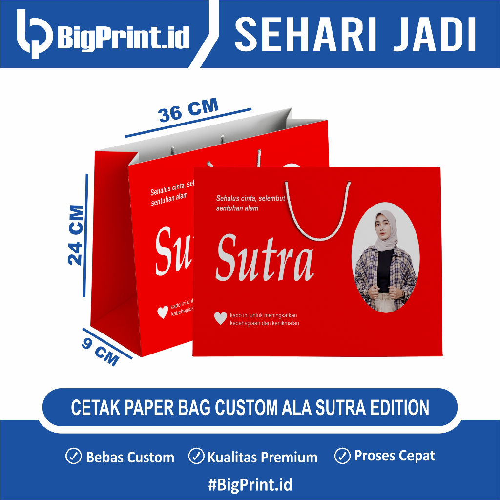 

Cetak Paper Bag Kado Custom Ala Kantong Sutra Edition | TERMURAH