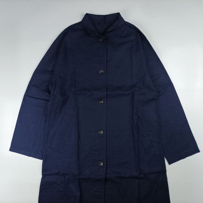 Uniqlo linen Coat wanita A086