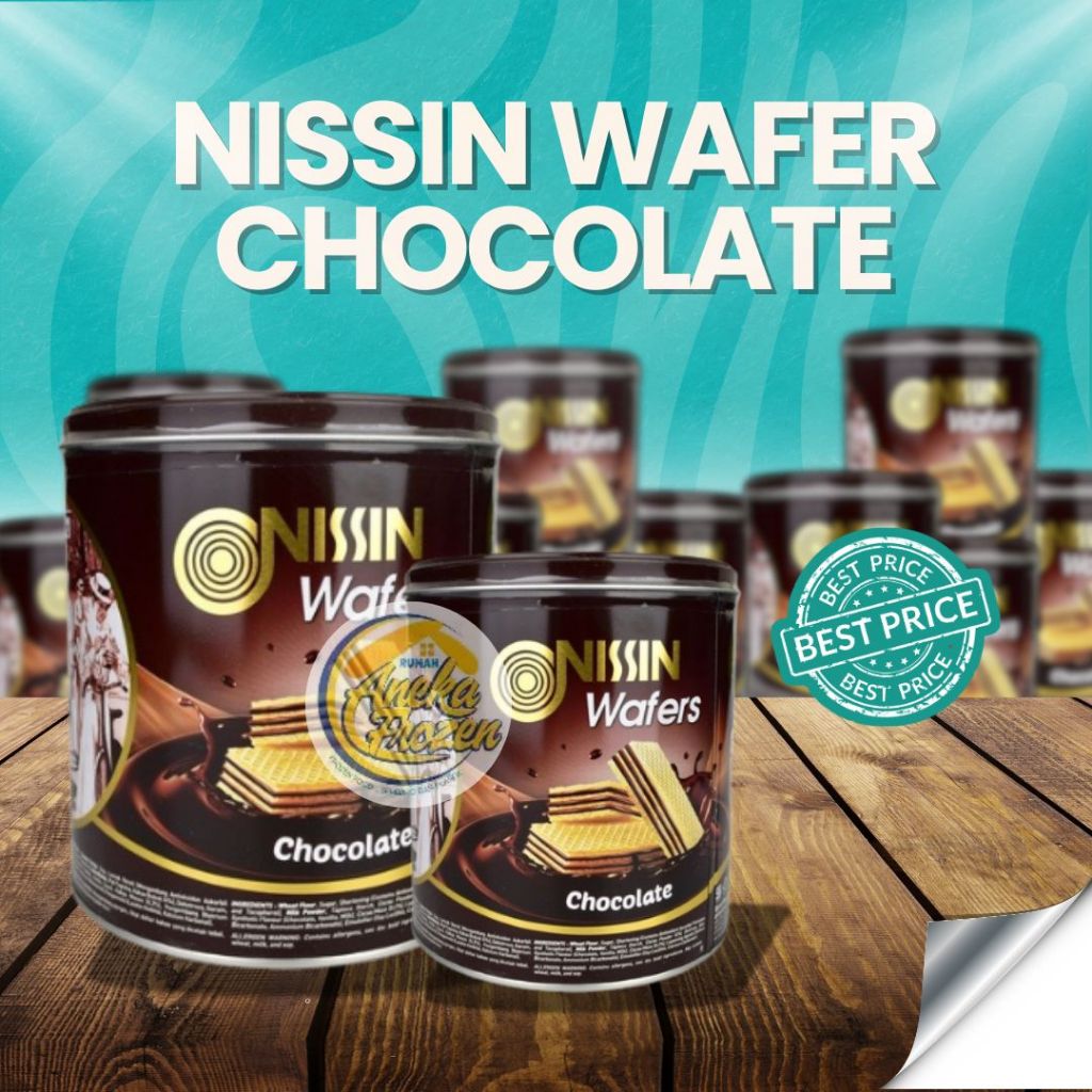 

Nissin Wafer Chocolate Kaleng 267gram / wafer coklat