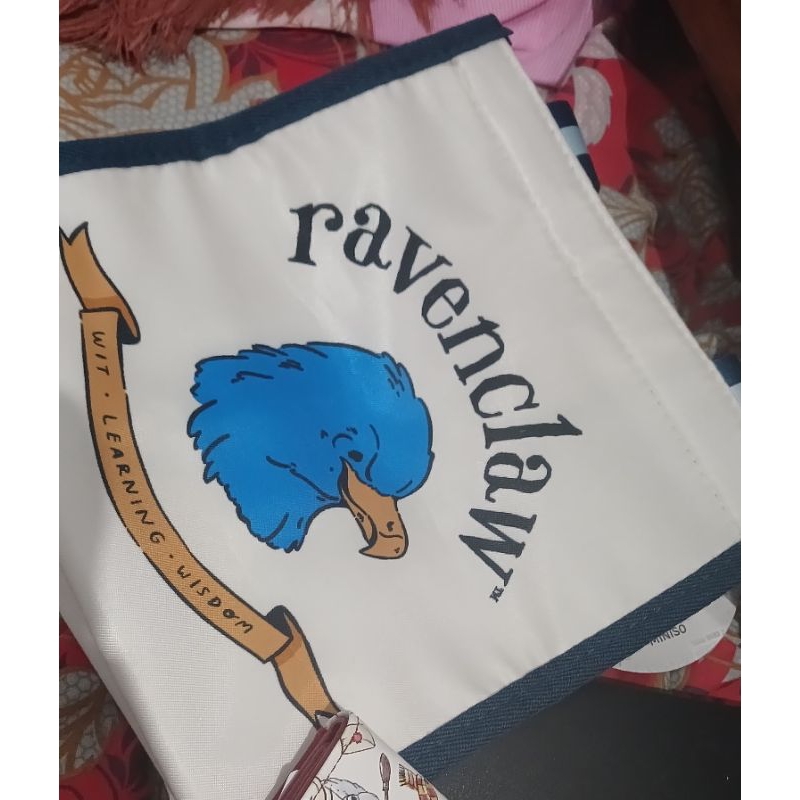 NEW lunch bag ravenclaw miniso x harry potter