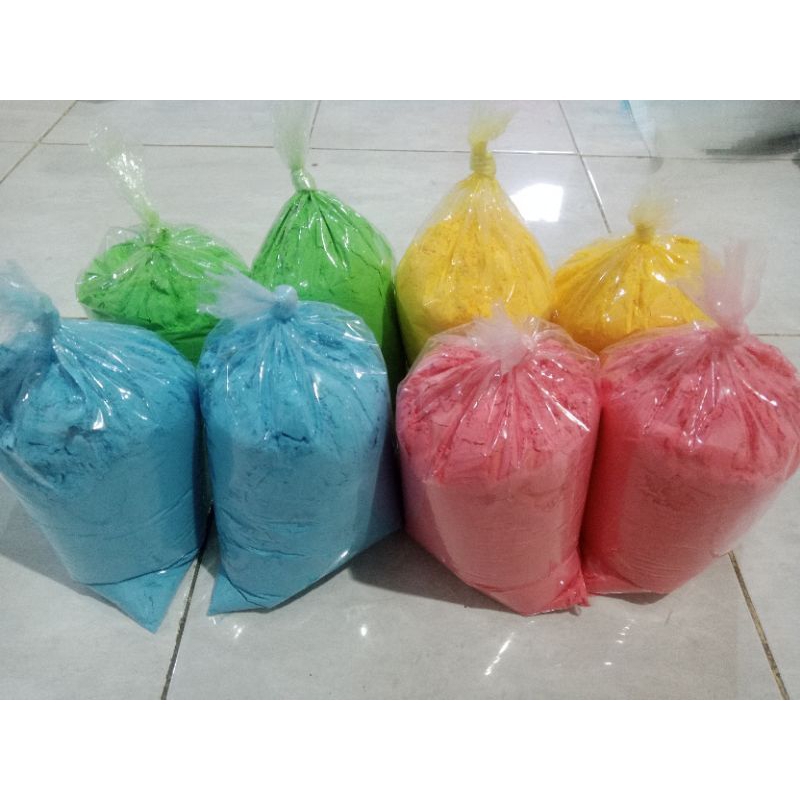 

OBRALLLLL PAKET 4 KG TEPUNG WARNA HOLY POWDER