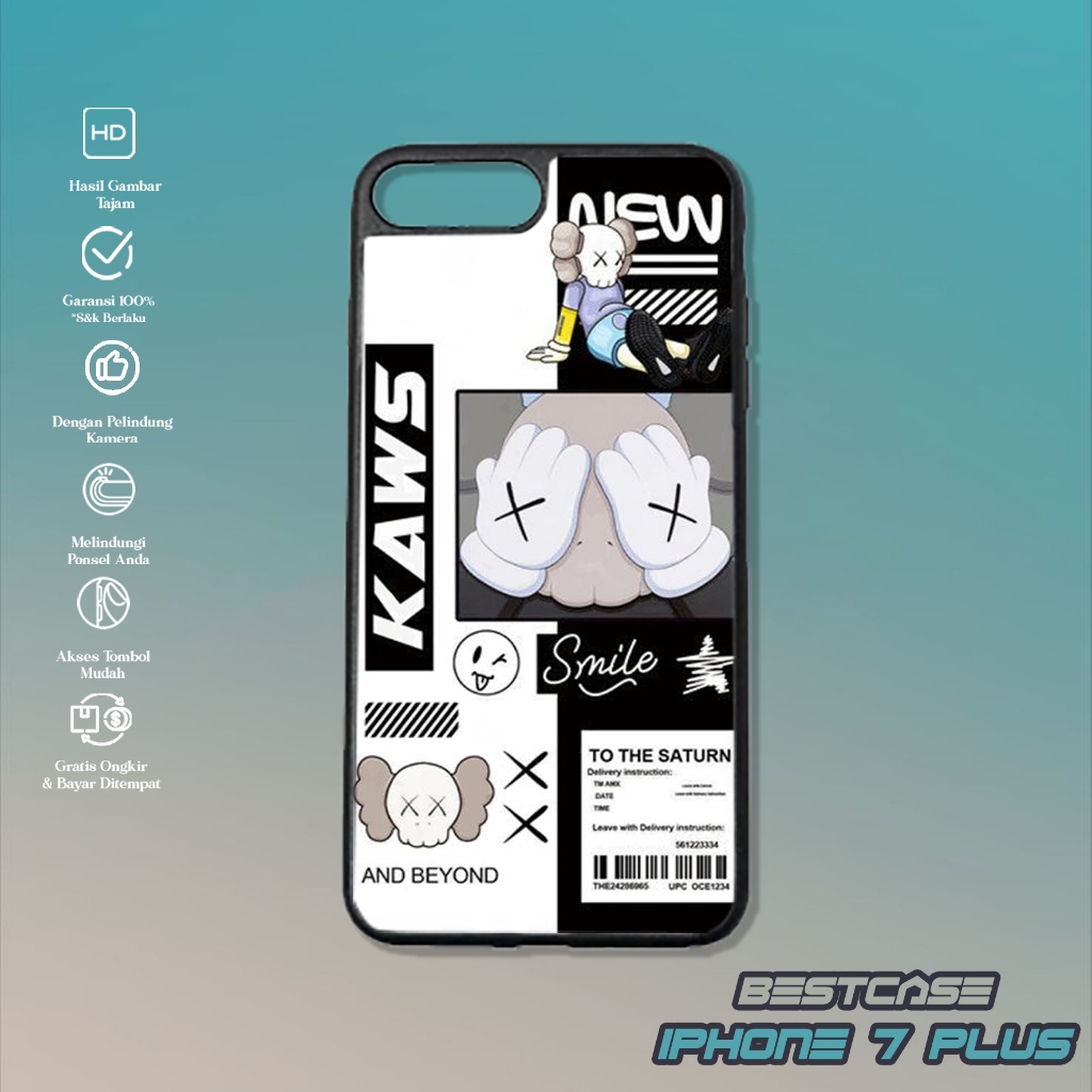 Case Iphone 7 Plus - Casing Hp Iphone 7 Plus - Motif ( BRANDED ) - Silikon Hp Iphone 7 Plus - Softca