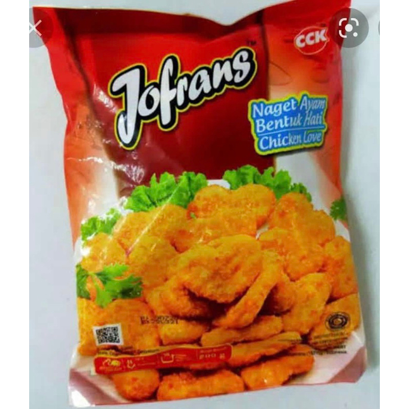 

Frozen Food Nugget Ayam Jofrans ORIGINAL 500gr