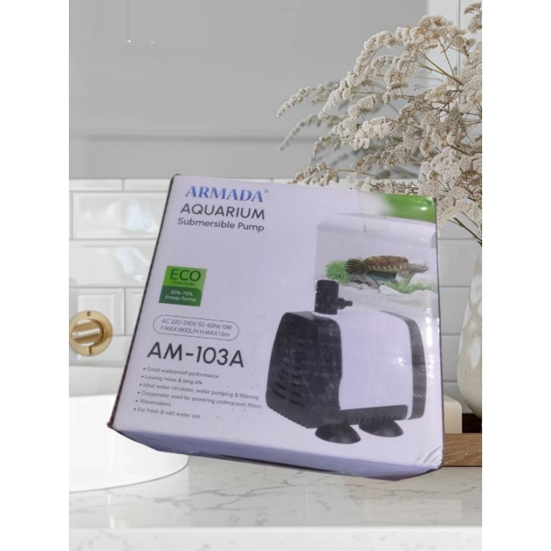 pompa filter aquarium, armada 103a