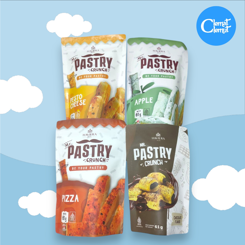 

SNACK PASTRY RENYAH DAN LEZAT | PESTO CHEESE | APPLE | PIZZA | JELAJAHI DUNIA RASA PASTRY KAMI