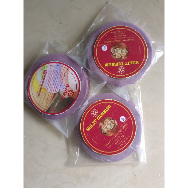 

kulit dimsum warna ungu kemasan 5 pack