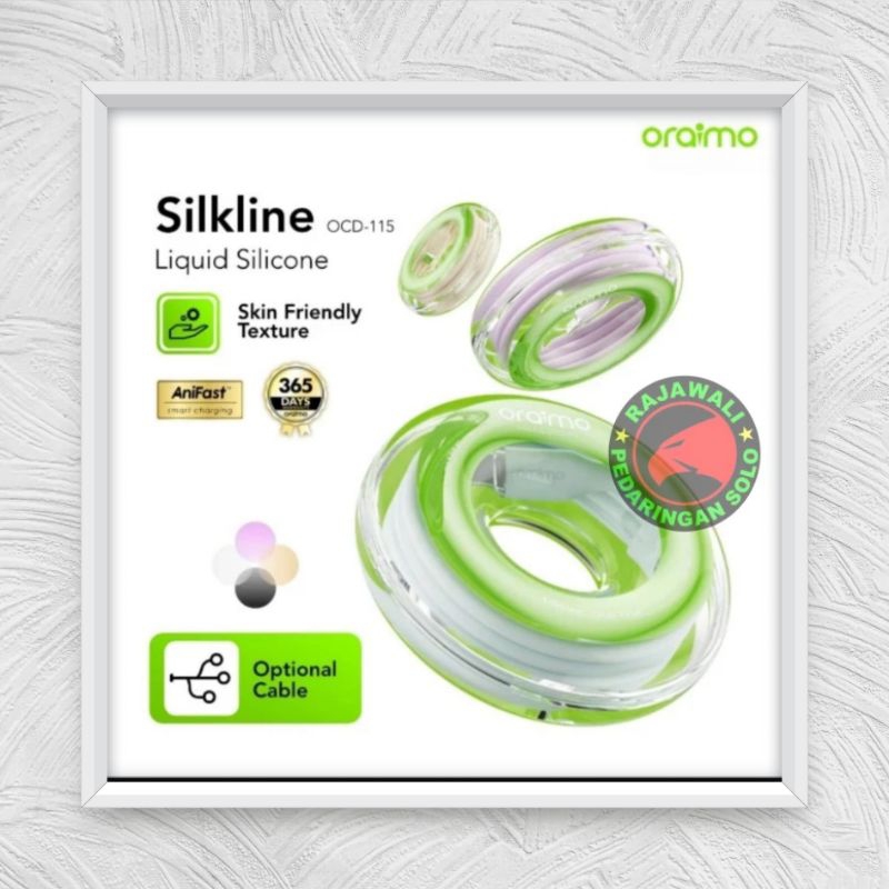 KABEL DATA TYPE C ORAIMO SILKLINE OCD 115 KABEL DATA CHARGING DONAT ORAIMO